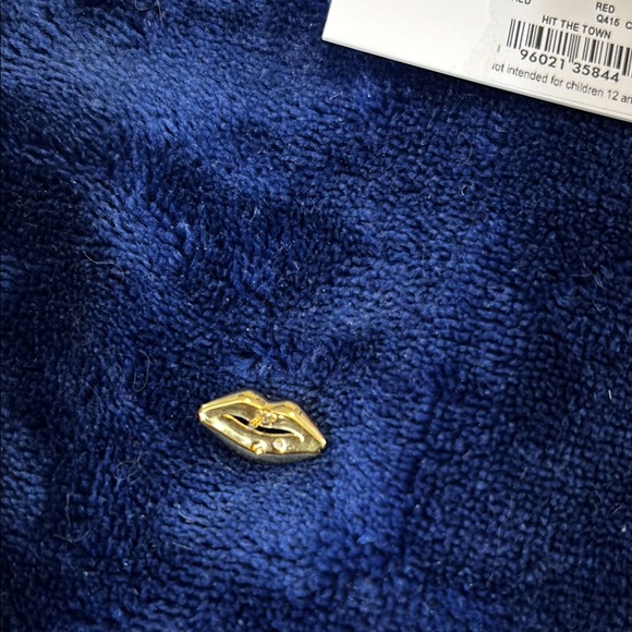 Kate Spade Gold and Red Lip Earrings “Hit the Town” - Picture 6 of 8